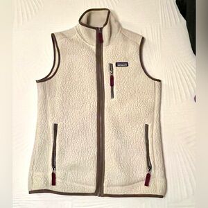 Patagonia womens fleece retro pile vest size M